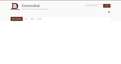 Desktop Screenshot of drewnobuk.pl