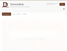 Tablet Screenshot of drewnobuk.pl